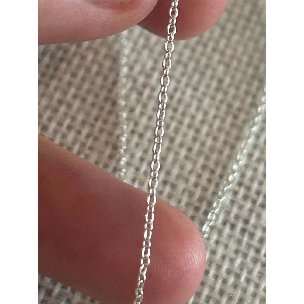 A453 16 inch necklace 925 sterling silver - Picture 5 of 5